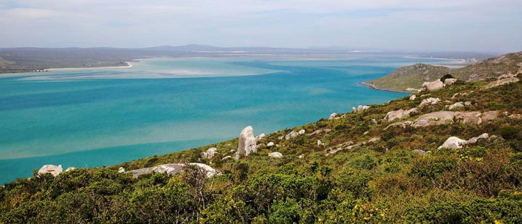 Langebaan an der Westküste von Südafrika 