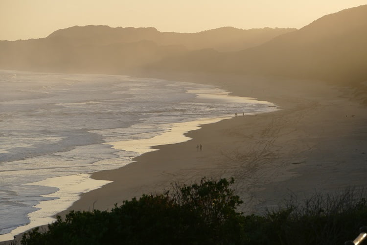 Strand von Brenton on Sea bei Knysna
