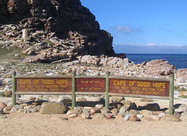 Eine Südafrika Rundreise ist nicht komplett ohne ein Ausflug zum Kap der Guten Hoffnung