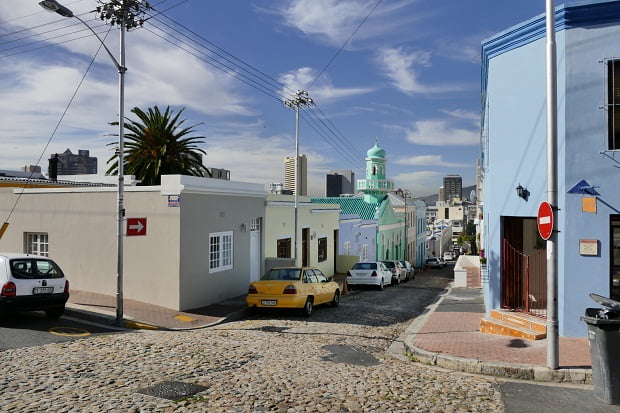 Moschee im Bo-Kaap Viertel