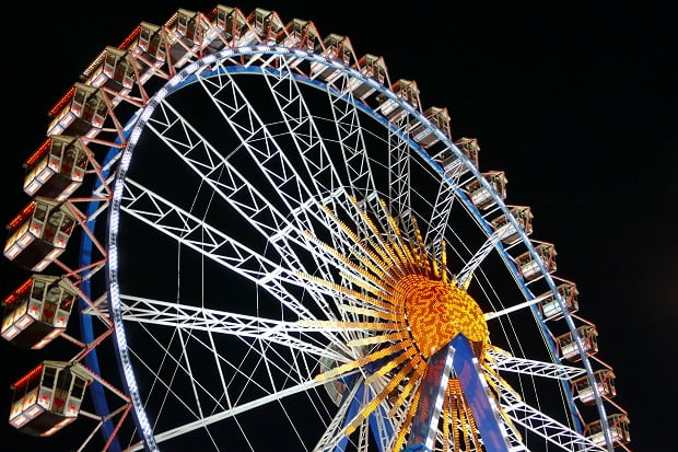 Riesenrad auf der Wiesn