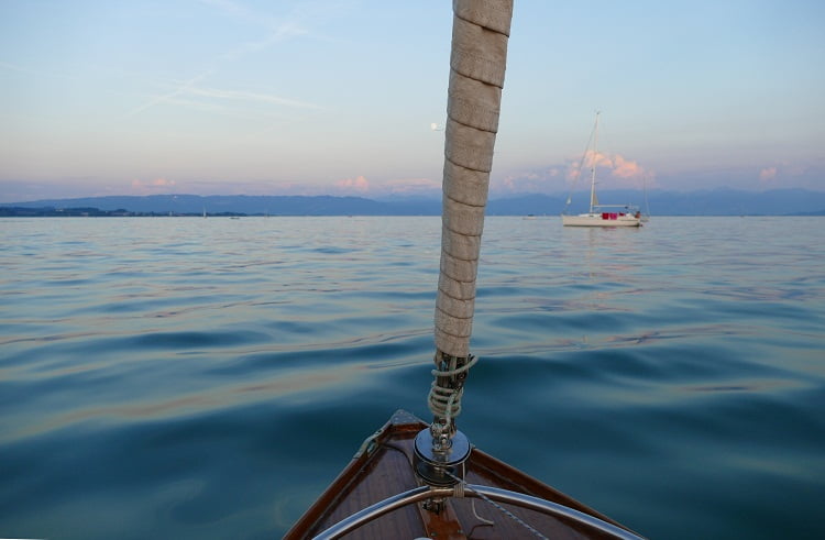 Abendstimmung am Bodensee