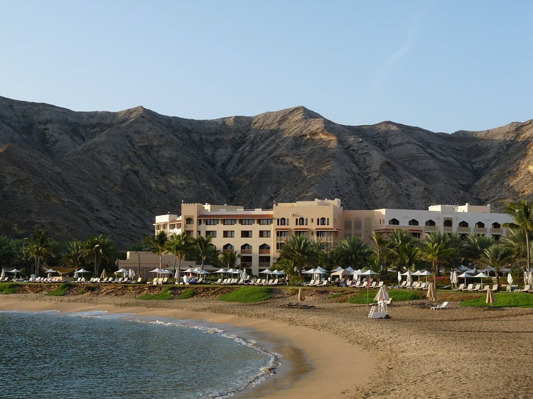 Strand des Barr Al Jissah