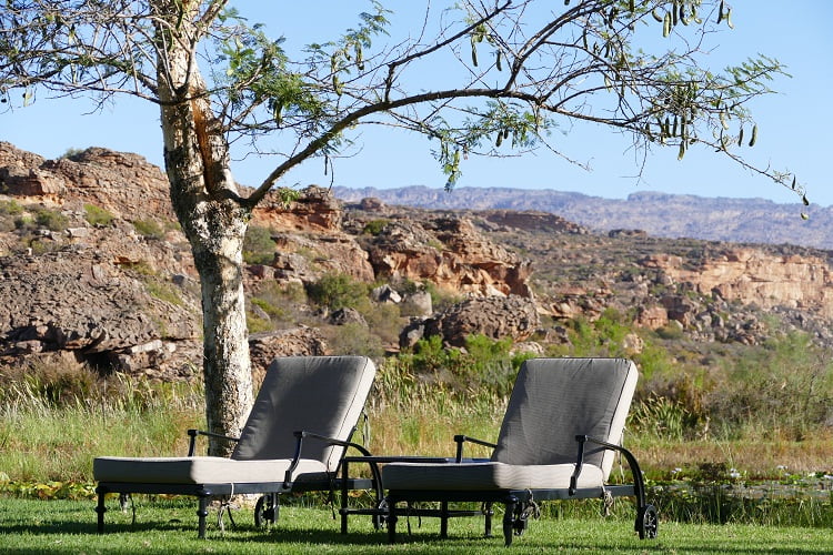 Entspannung in Bushmans Kloof