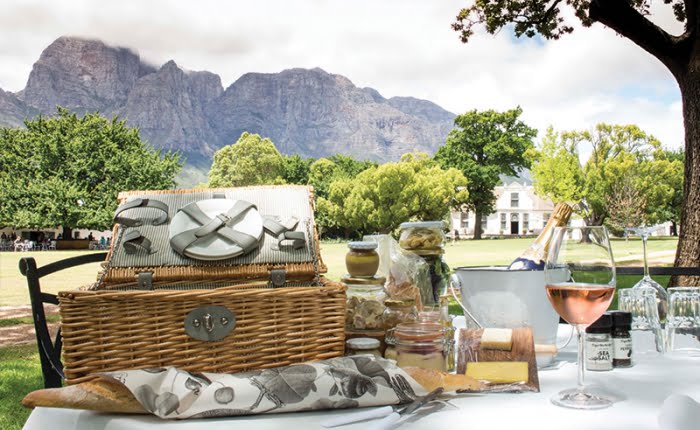 Picknick in Boschendal
