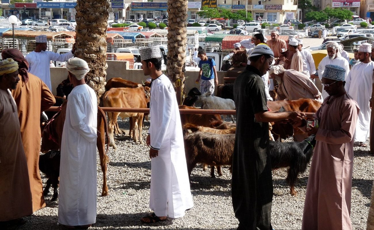 Tiermarkt in Nizwa