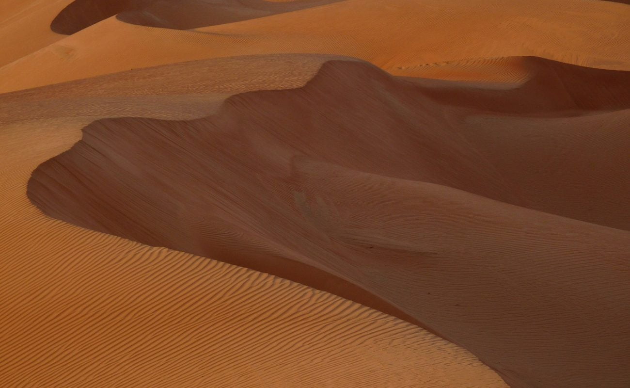 Rote Dünen der Wahiba Sands