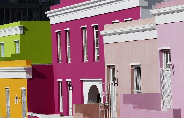 Farbenrausch im Bo-Kaap in Kapstadt