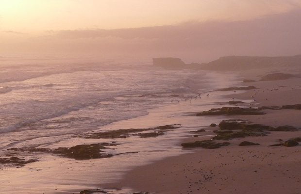 Sonnenuntergang an der Walker Bay