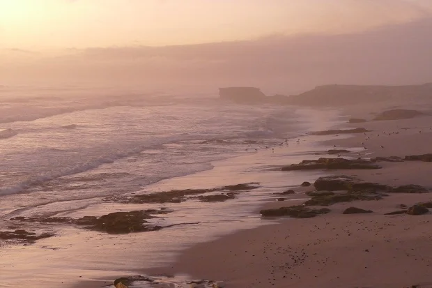 Sonnenuntergang an der Walker Bay