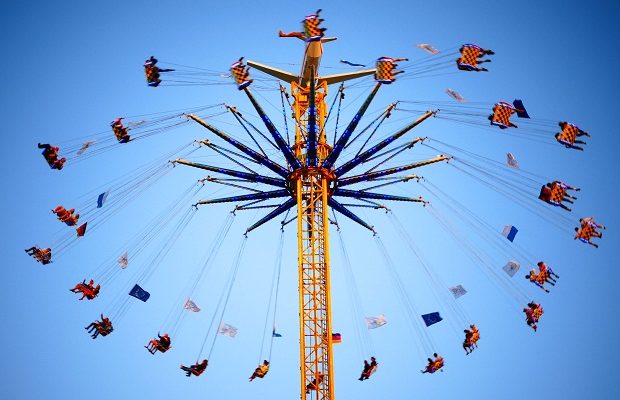 Kettenkarussel auf der Wiesn