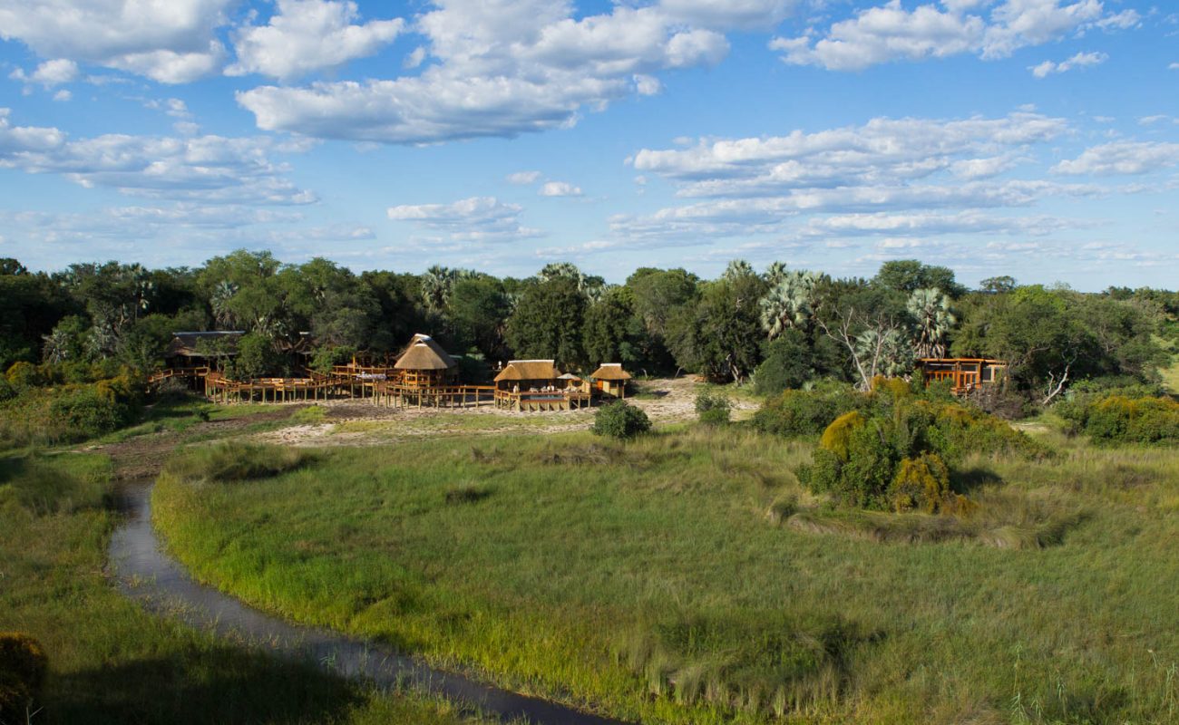 Camp Okavango auf der Nxaragha Insel