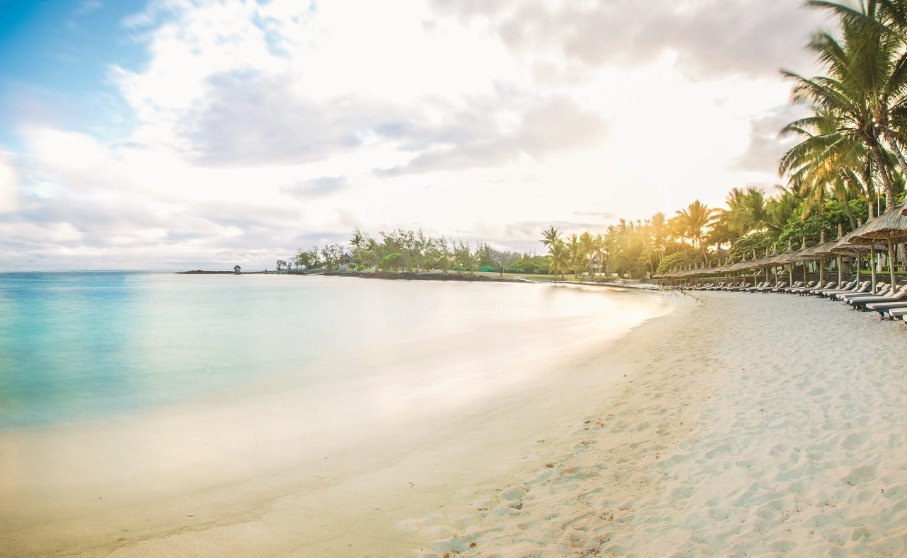 Traumstrand des Hotels Belle Mare Plage