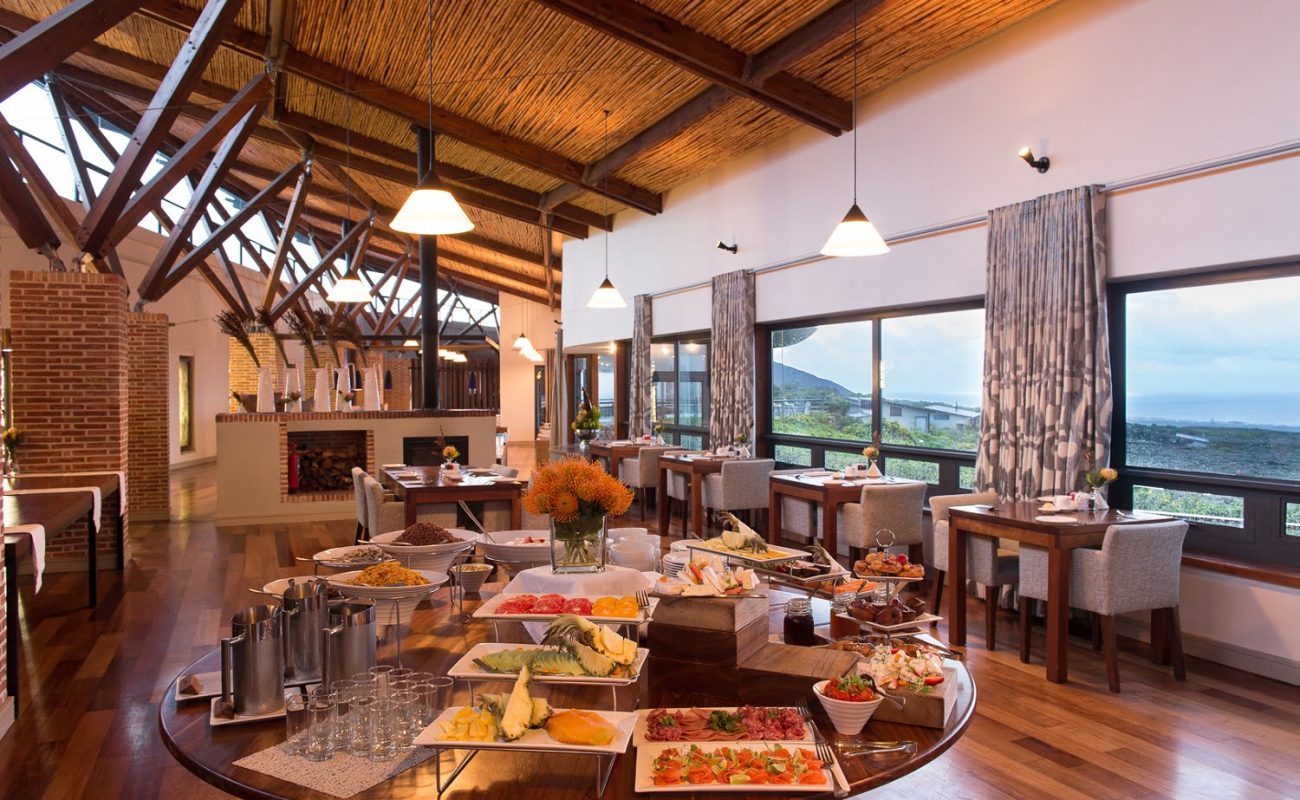 Grootbos Forest Lodge Frühstück im Red Indigo Restaurant
