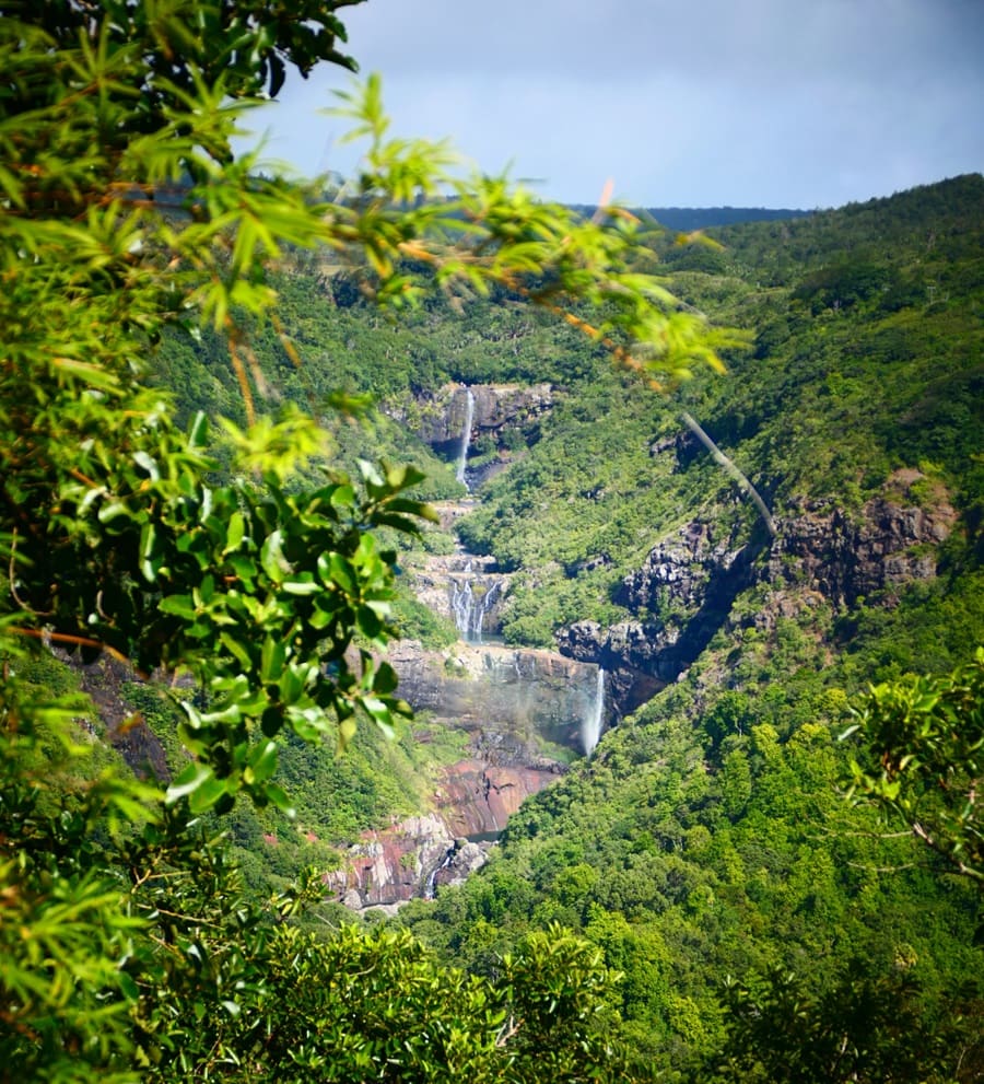 Wanderung Tamarin Falls, Sommerurlaub Mauritius