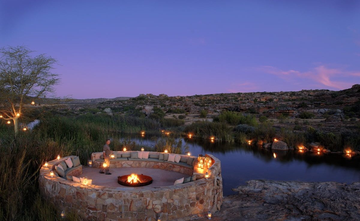 Boma Abend in Bushmans Kloof