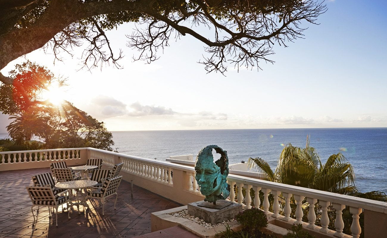 Blick auf den Atlantik von Ellerman House