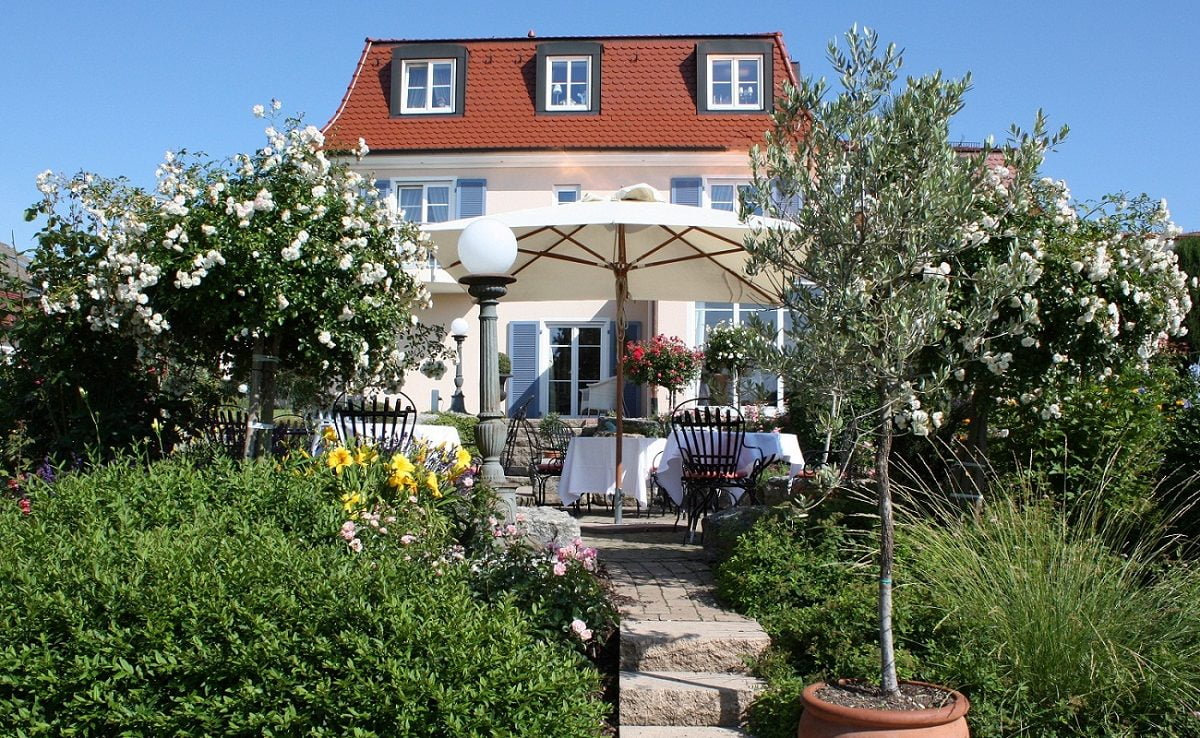 Garten der Villa Seeschau