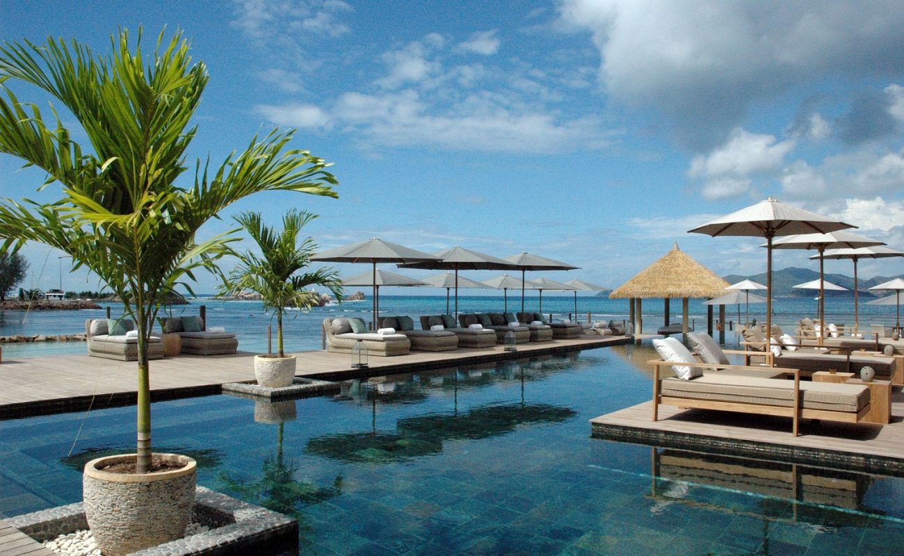 Pool der Domaine auf La Digue