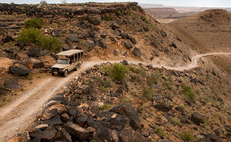 Ausflug mit dem Geländewagen in den Fish River Canyon