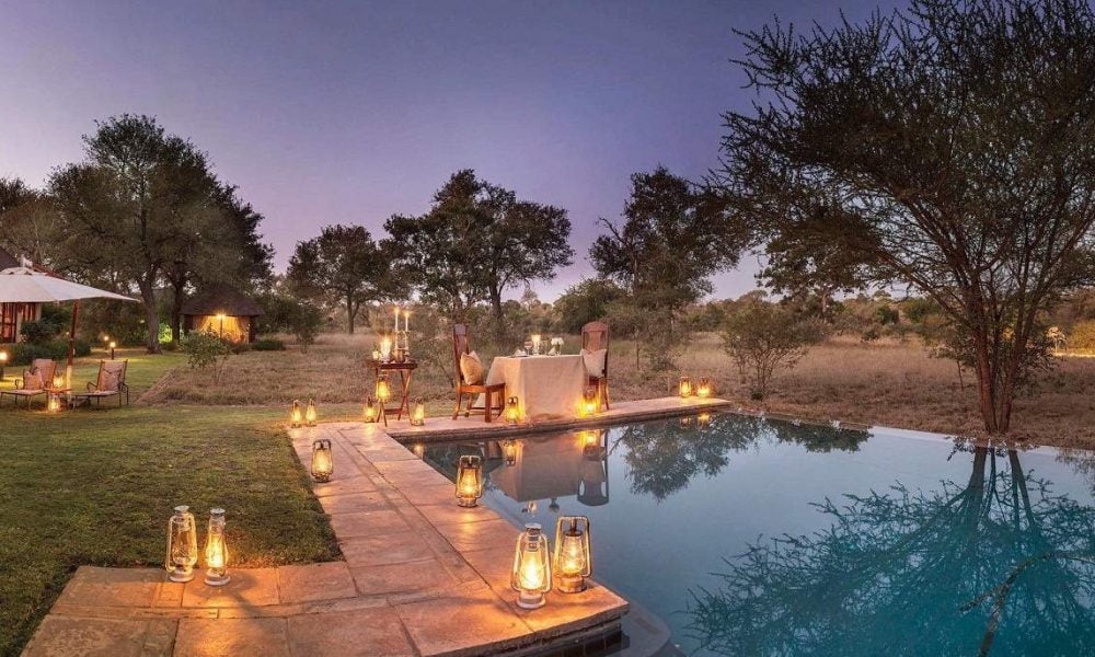Luxuscamp King's Camp im Timbavati Gebiet am Rand des Krüger Nationalparks
