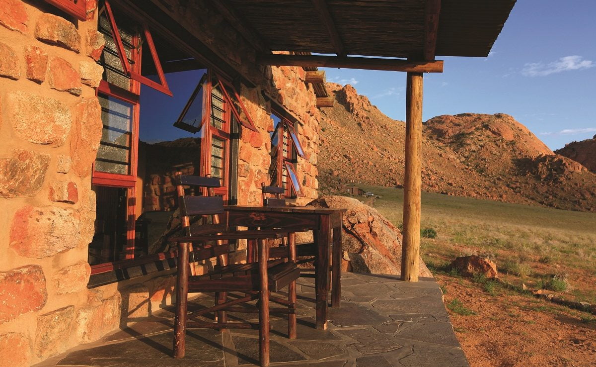 Klein Aus Eagles Nest Chalet Veranda