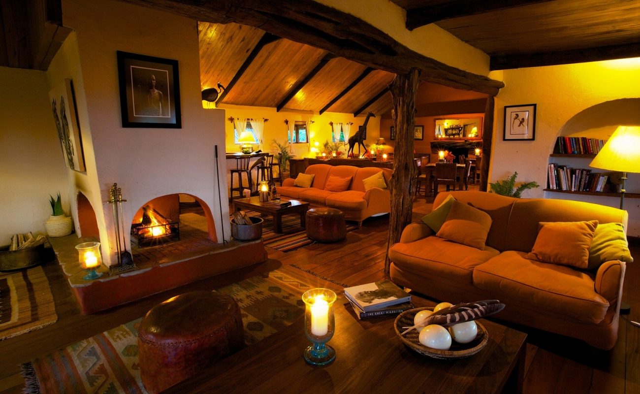 Lounge von Lewa in Kenia