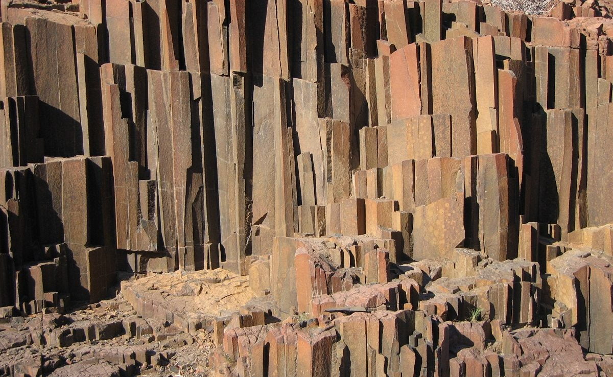 Tal der Orgelpfeiffen im Damaraland