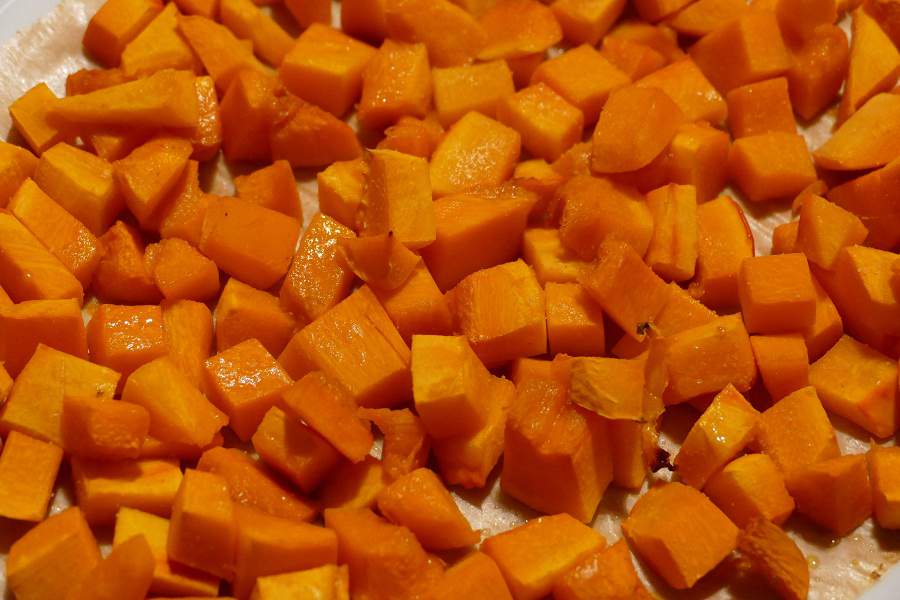 Gerösteter Butternut Kürbis