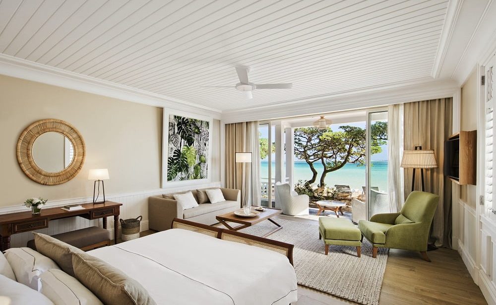 Beachfront Suite im Heritage Le Telfair