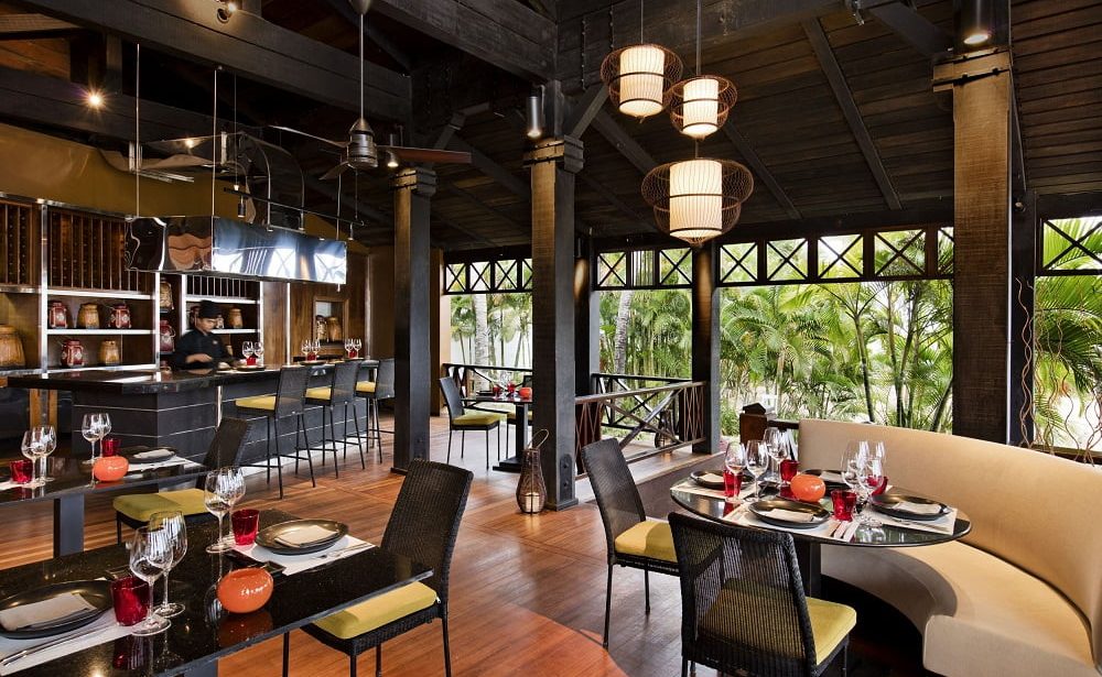 Restaurant Ginja im Heritage Le Telfair