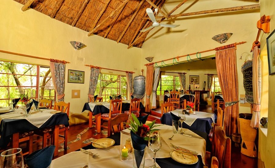 Restaurant PaMuchakata der Musangano Lodge