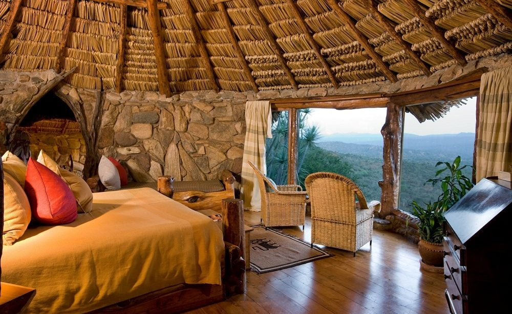 Zimmer in Ol Malo auf dem Laikipia Plateau