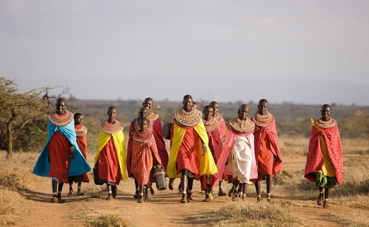 Samburu tribe bei Ol Malo