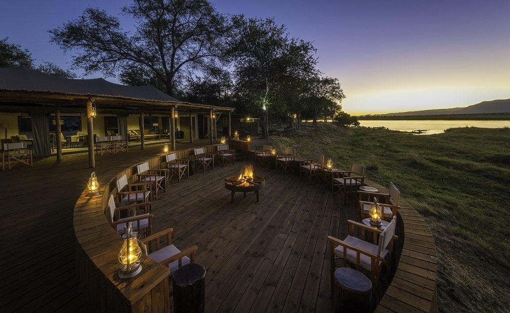 Boma des Wilderness Camps