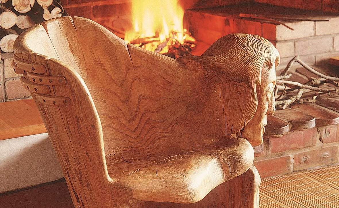 Alles ist handgemacht in der Antbear Lodge