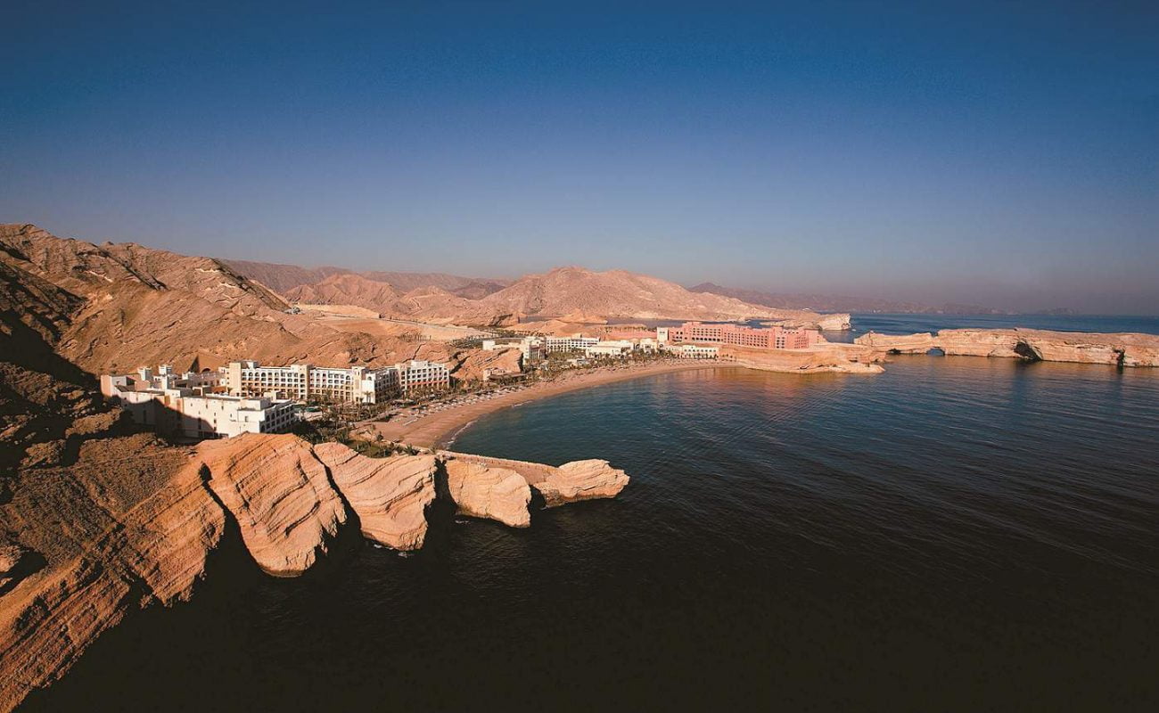 Überblick über das gesamte Barr al Jissah Resort