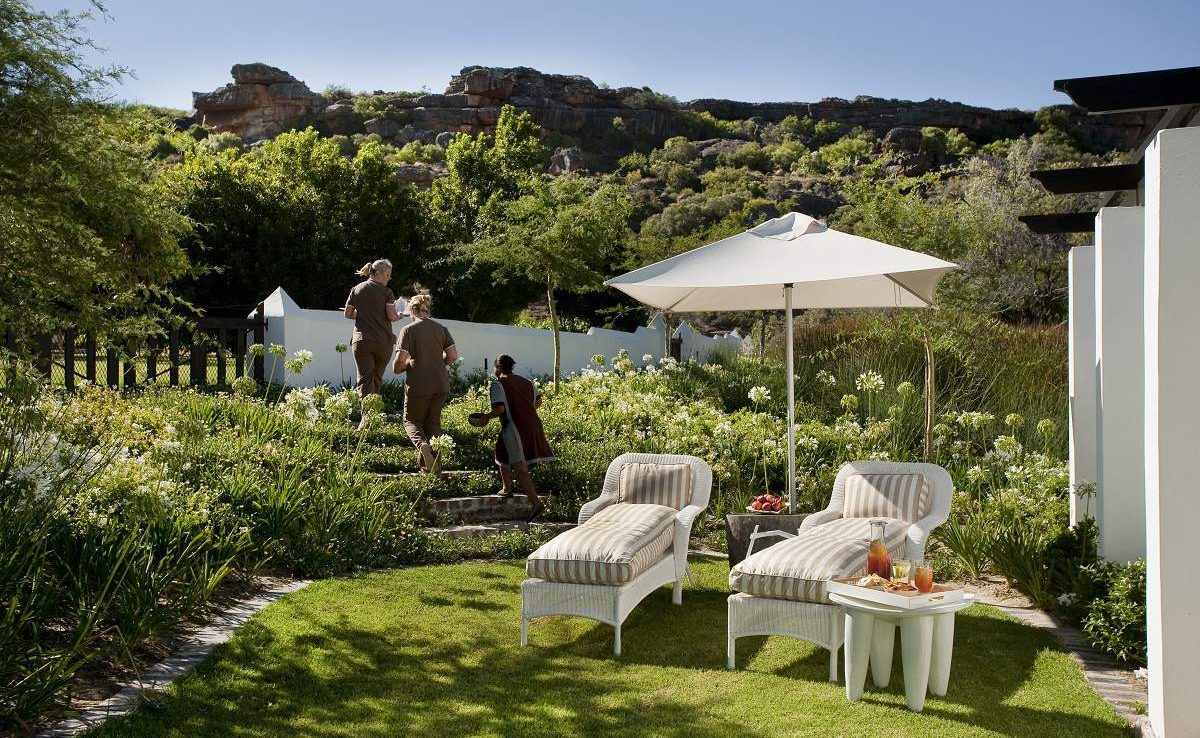Spa Garten von Bushmans Kloof