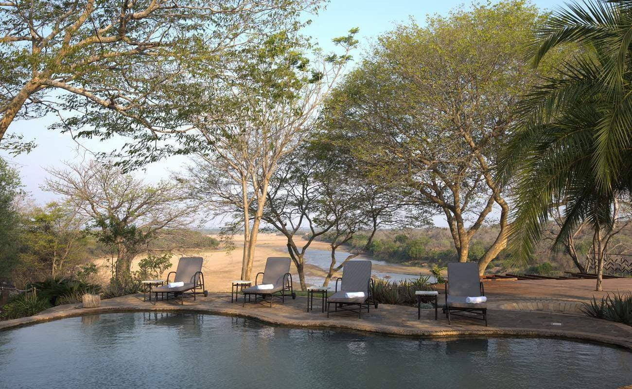 Pool der luxuriösen Chilo Gorge Lodge