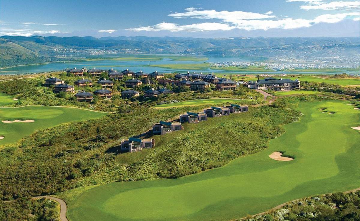 Gesamtansicht der Conrad Pezula Resort in Knysna