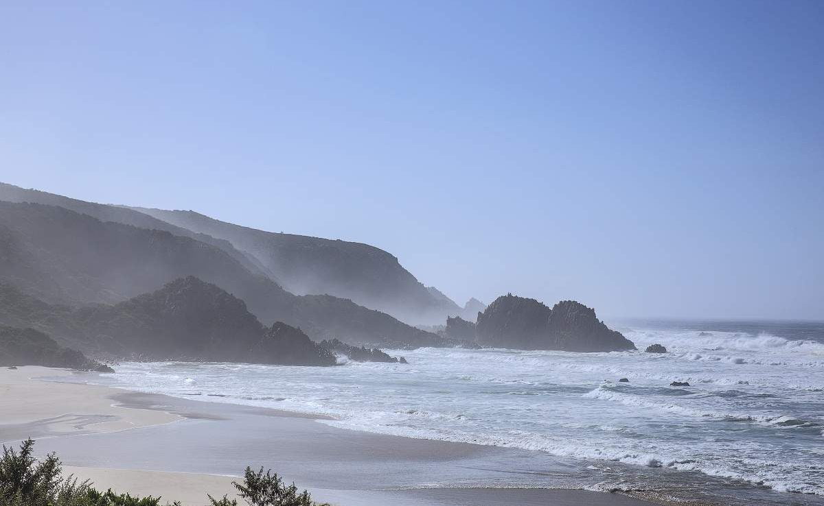 Der herrliche Strand bei Knysna