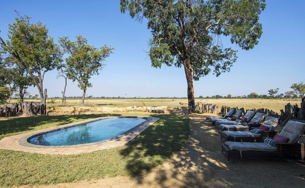 Pool des Davisons Camp