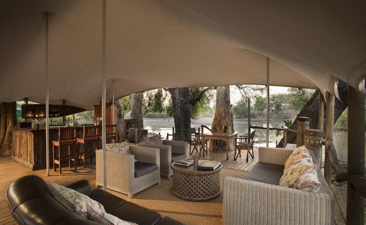 Lounge des Kanga Camps