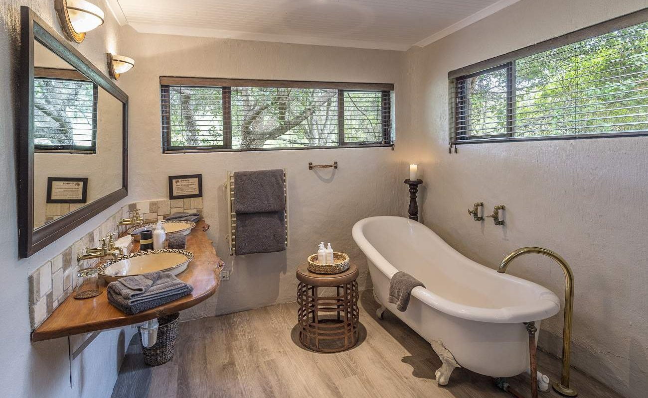Badezimmer einer Suite