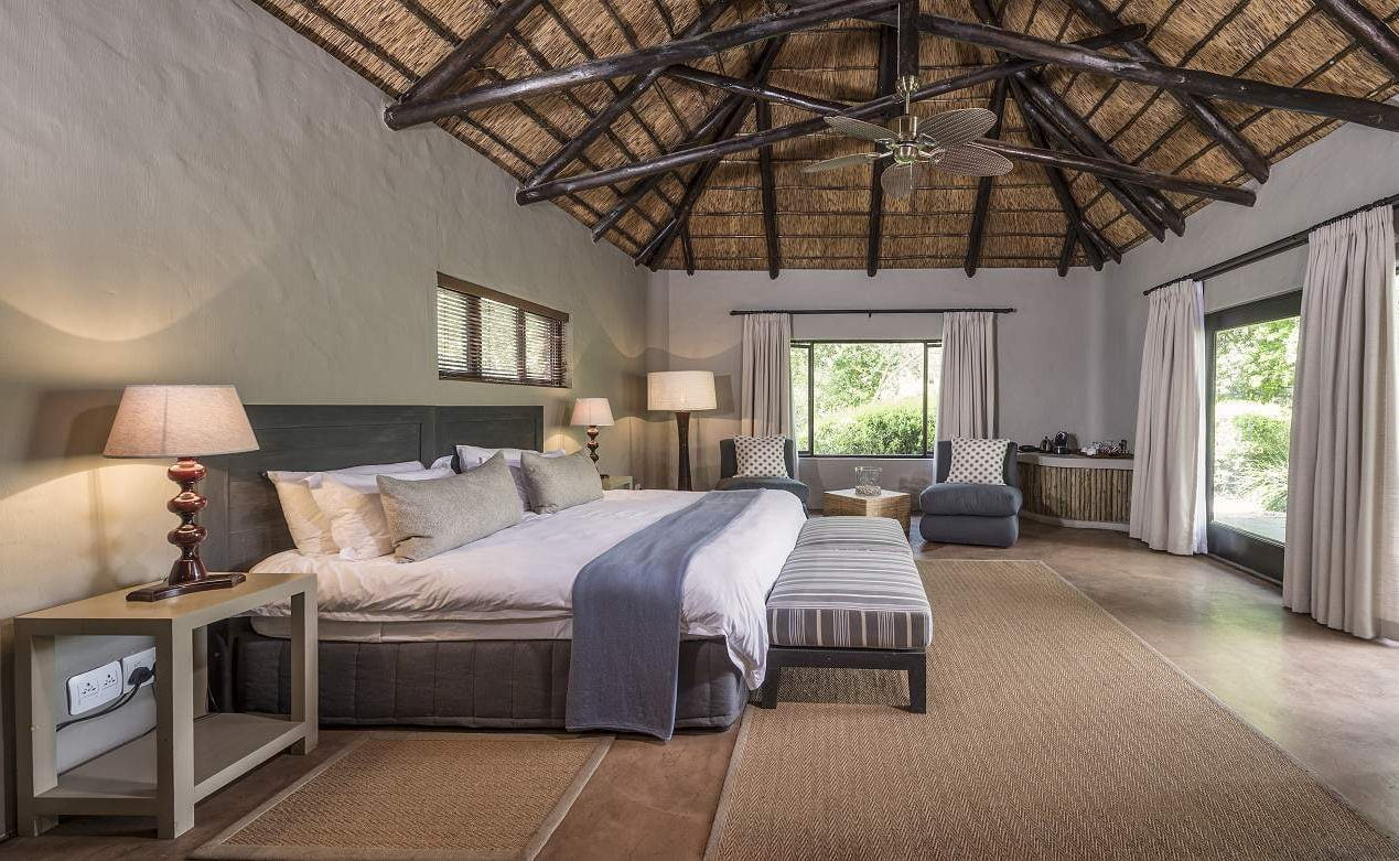 Schlafzimmer einer Suite