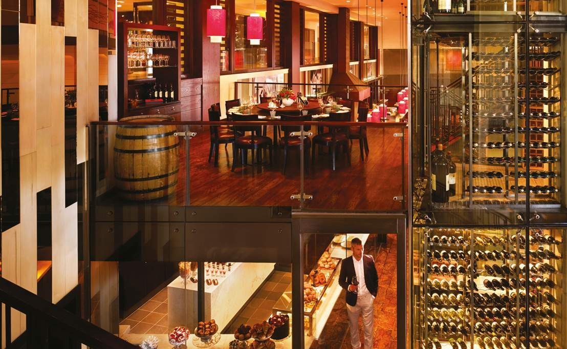 Restaurant Reuben's Weinkeller im One & Only