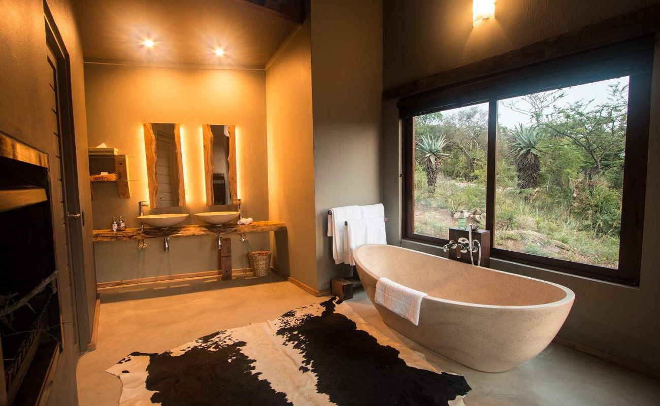 Badezimmer der Honeymoon Villa