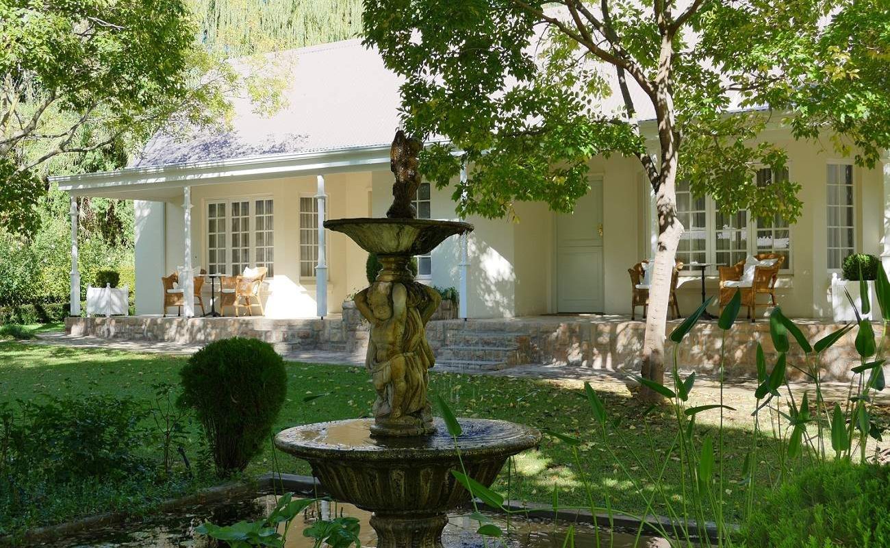 Innenhof des Rosenhof Country House