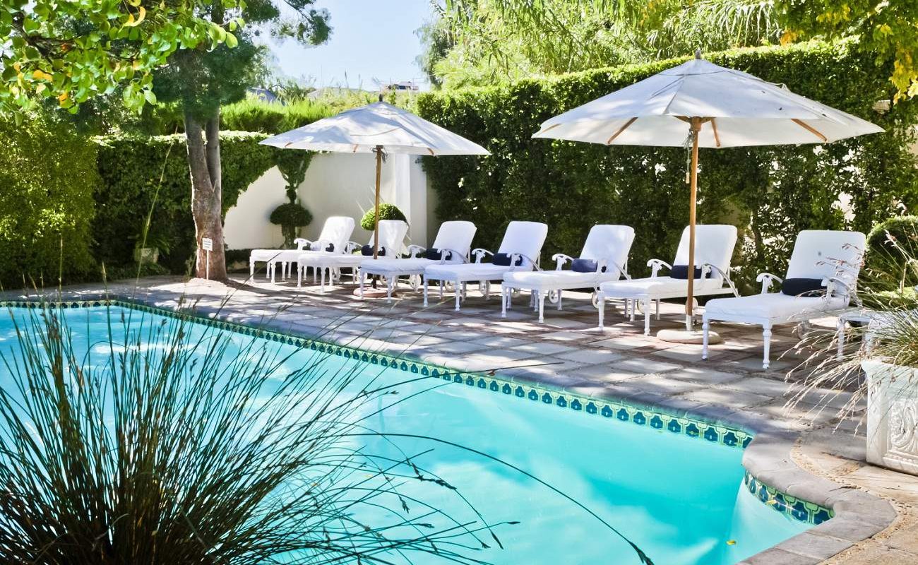 Swimmingpool des Rosenhof Country House