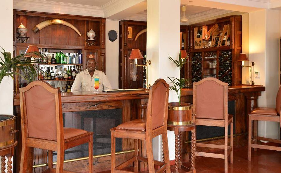 Bar des Victoria Falls Hotels